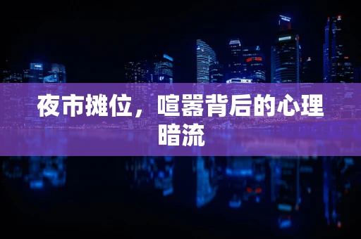 夜市摊位，喧嚣背后的心理暗流