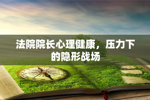 法院院长心理健康，压力下的隐形战场