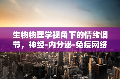 生物物理学视角下的情绪调节，神经-内分泌-免疫网络的微妙平衡