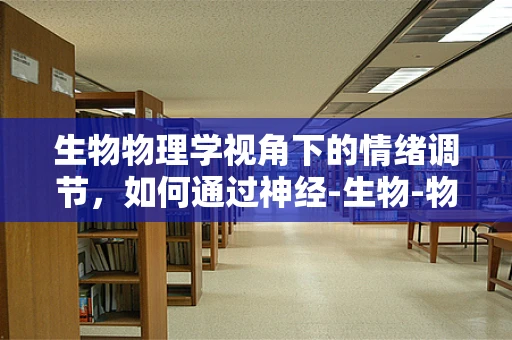 生物物理学视角下的情绪调节，如何通过神经-生物-物理机制影响心理健康？