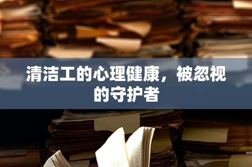 清洁工的心理健康，被忽视的守护者